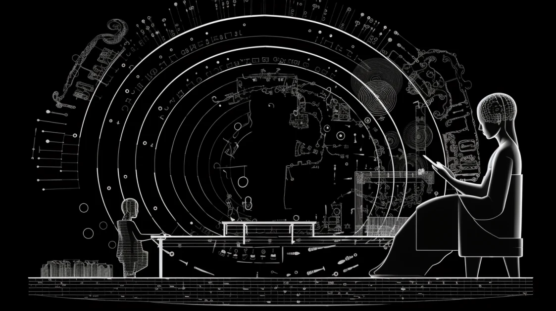 Image of AI-powered voice assistant in action